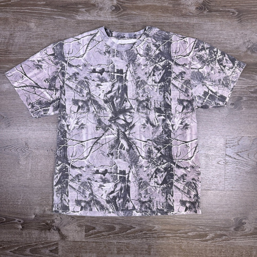 PacSun T-Shirt Mens Large Camo Real Tree Forest Hunting Streetwear Gorpcore
